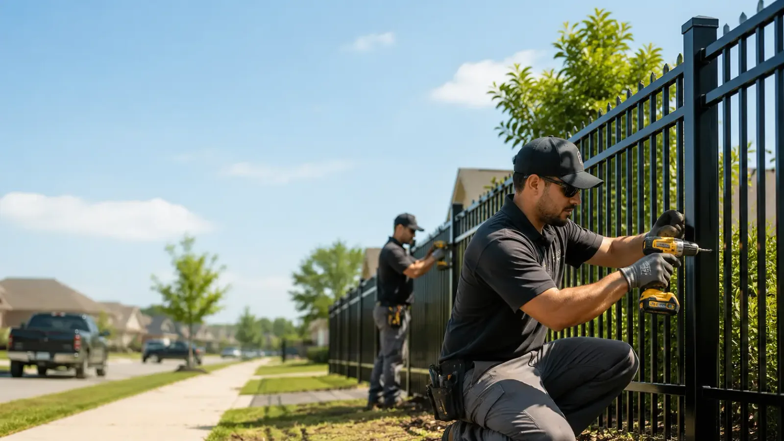 Metal Fence Installation in Merriam, KS